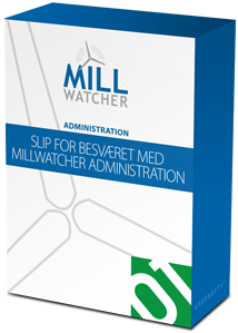 Millwatcher administration produktkasse fra Greenbyte